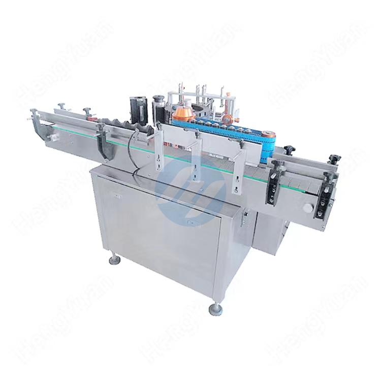 Automatic Cold Wet Glue Paper Label Round Bottle Labeling Machine