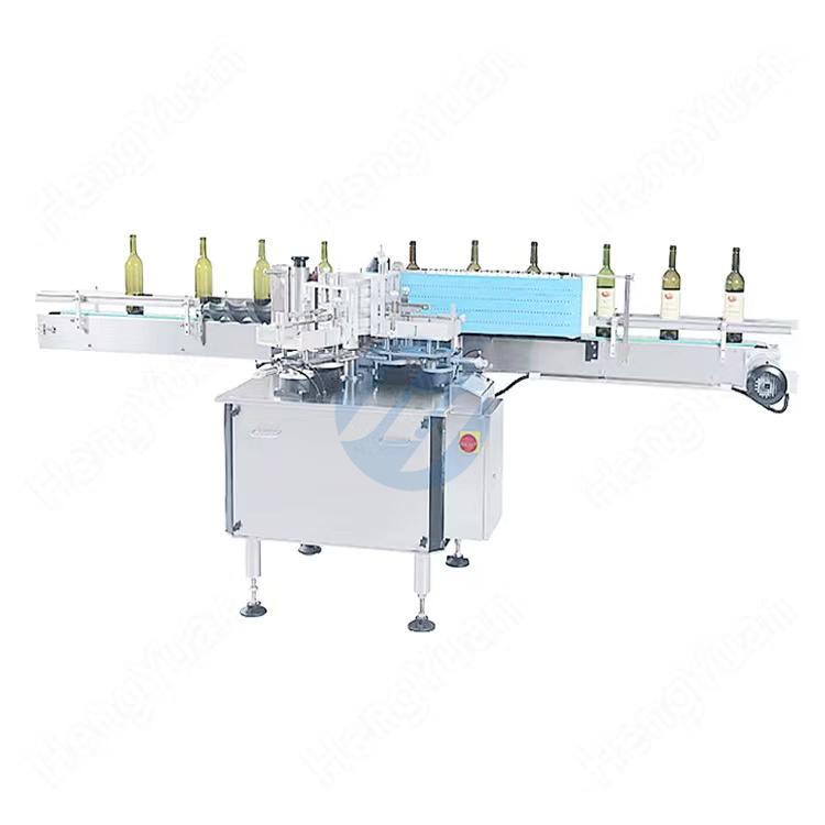 HYTB1-800P Automatic Cold Wet Glue Paper Label Round Bottle Labeler