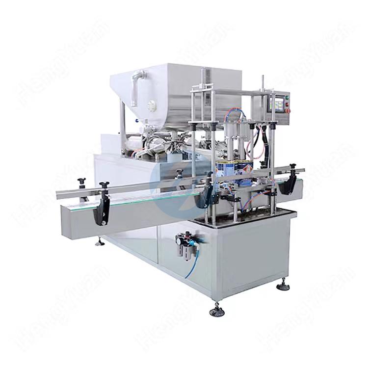 Automatic Chili Sauce Two-headed Bottle Filling Machine