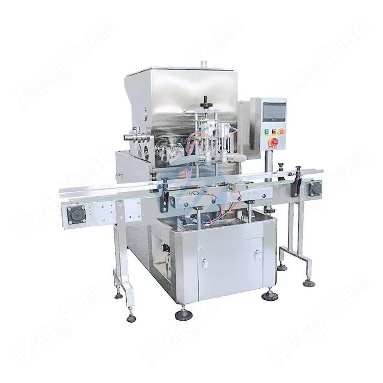 HYAP2-10TMHS Automatic Food Sauce Two-headed Bottle Filling Machine