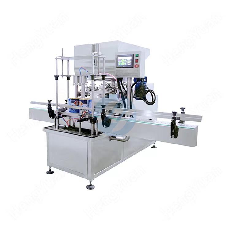Automatic Granuled Sauce Two-headed Bottle Filling Machine