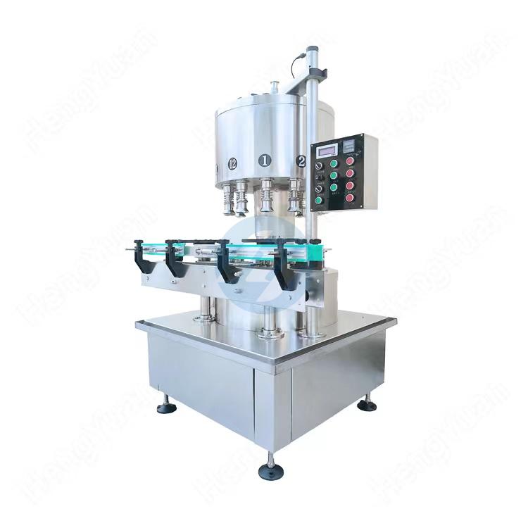 Automatic rotary negative pressure wine filling machine 