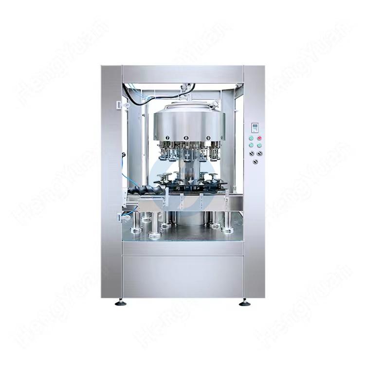 HYRF-1000N Automatic rotary negative pressure juice filling machine 