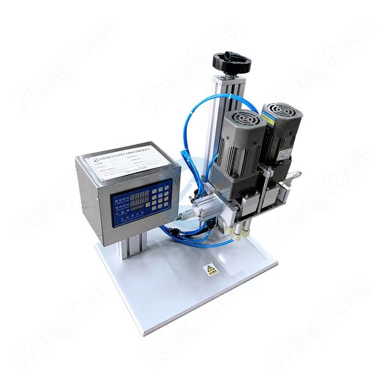 Desktop Four Wheels Clamping Screwing Capping Machine