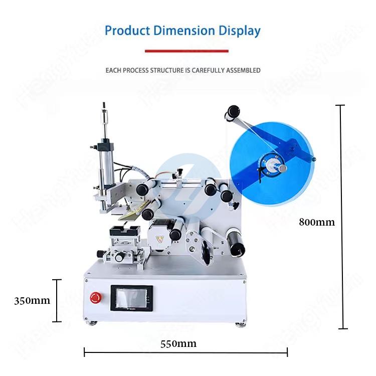 Table Top Flat Surface Semi-automatic Label Applicator