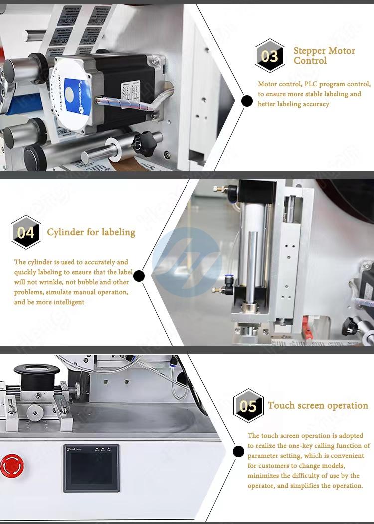 Table Top Upper Side High-precision Plane Labeling Machine