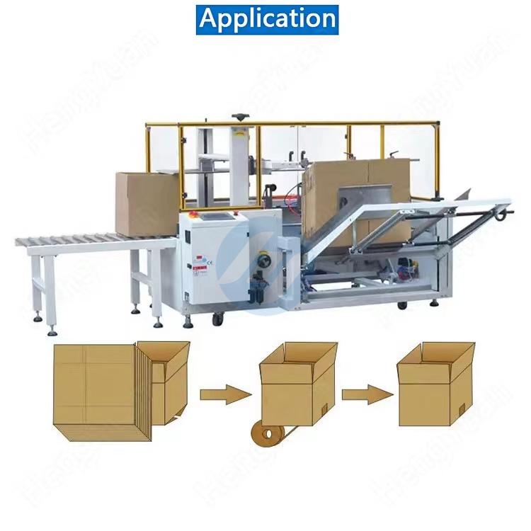 Automatic carton erecting equipment