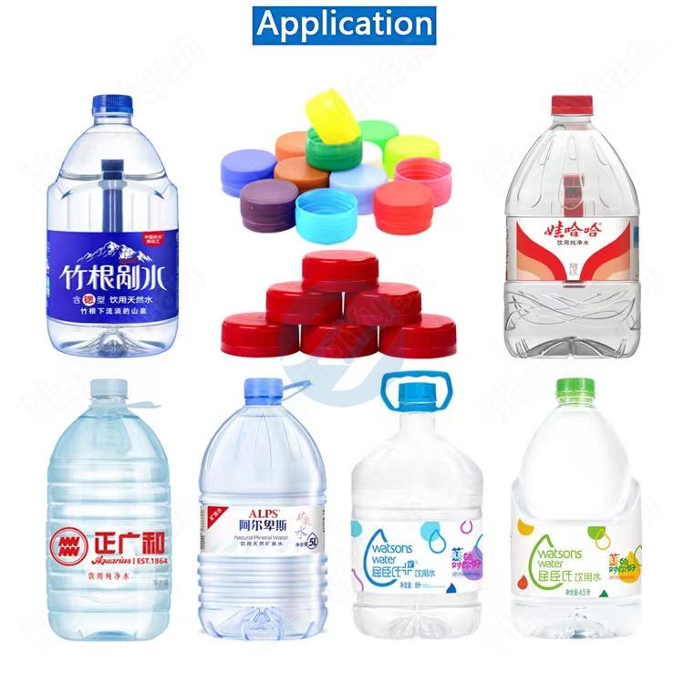 Linear Type 3-15L Water PET Barrel 3in1 Filling Machine