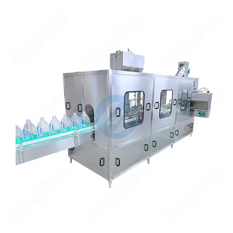 3-15L Water PET Barrel 3 in 1 Rinsing Filling Capping Machine