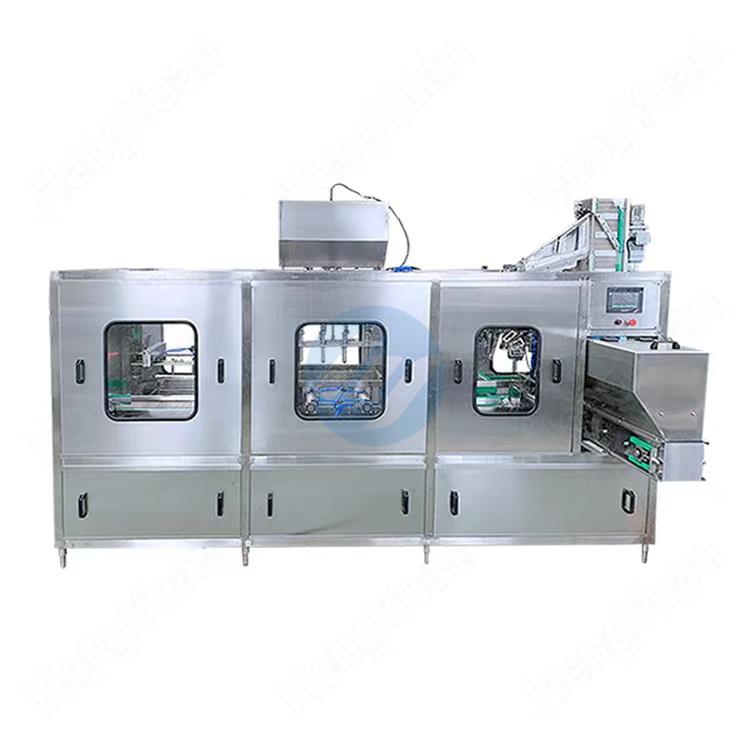 3-15L Water PET Bottle 3 in 1 Rinsing Filling Capping Machine