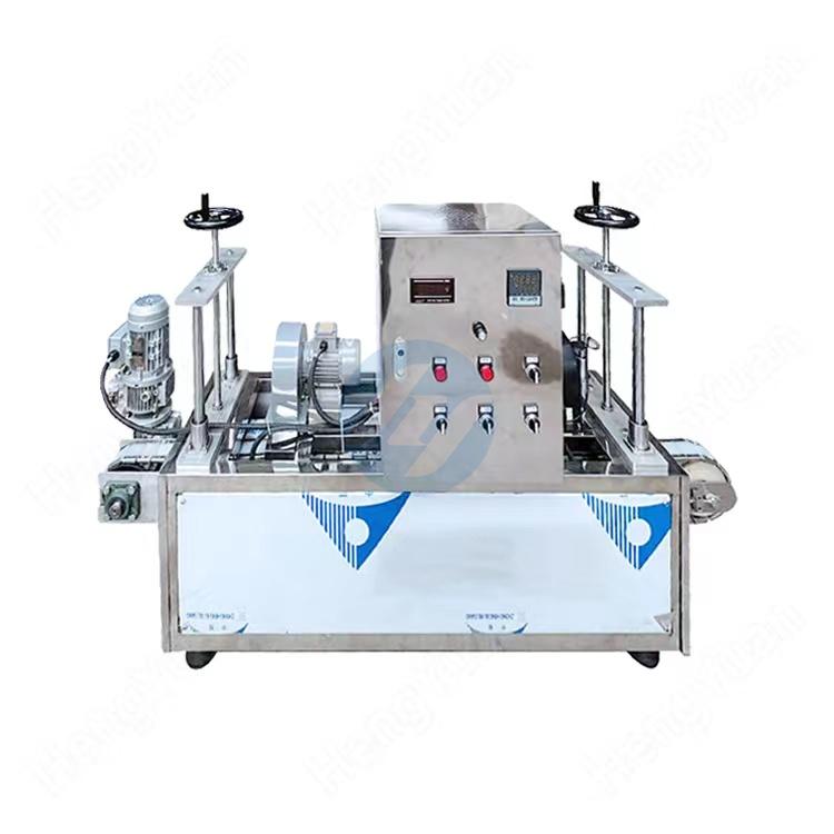 HY-RSJ-1 Tunnel Type Electrical Heating PVC Film Lid Shrinkage Sealing Machine