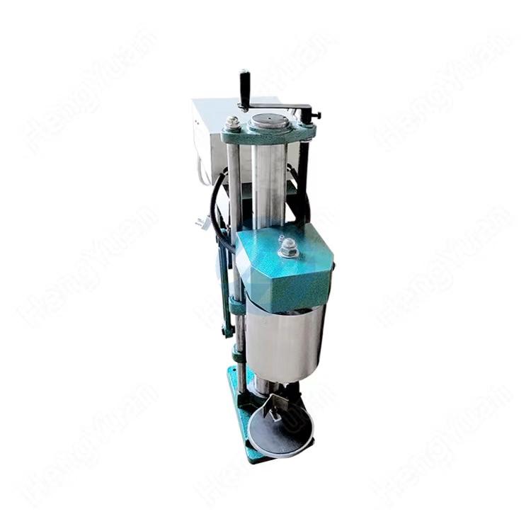 Semi-automatic PVC and PE Plastic Lid Shrinkage Sealer