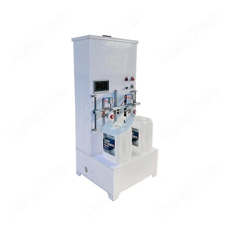 Semi-automatic 20L liquid bleach filling machine