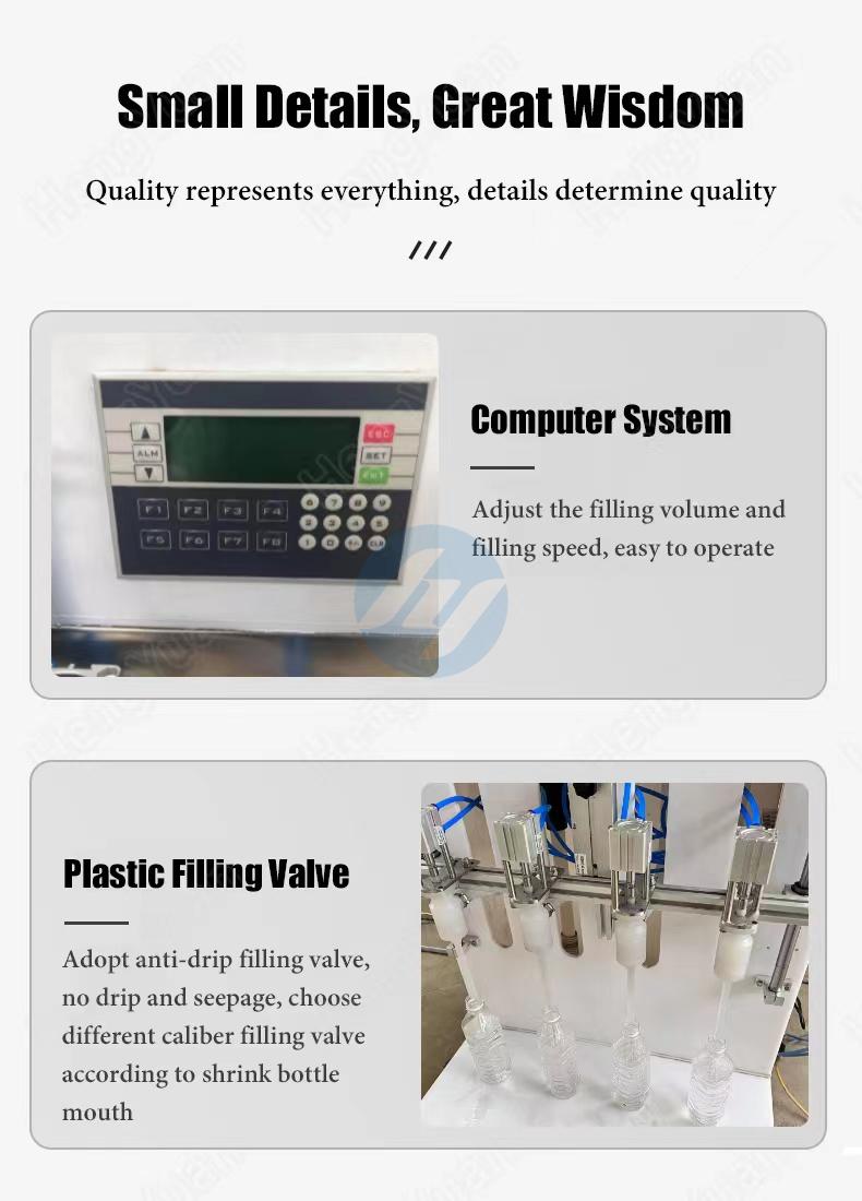 Semi-automatic Toilet Bowl Cleaner Filling Machine