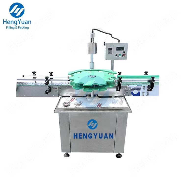 Automatic PVC Lid Shrinkage Single Head Sealing Machine