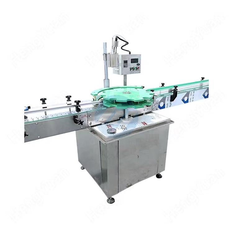 PVC Lid Heat‌ing Shrinkage Single Head Sealing Machine