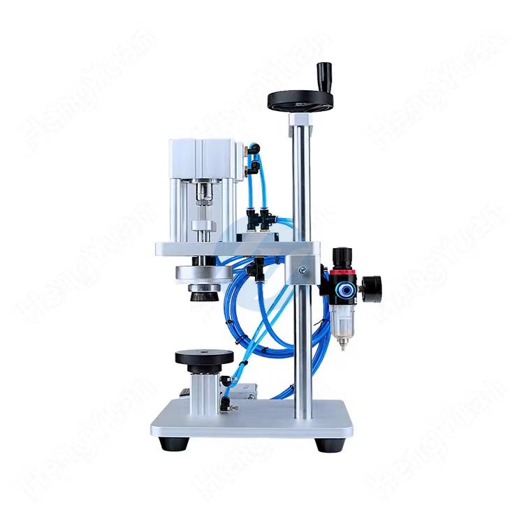 HYZG-100 Desktop Pneumatic Crimping Capping Machine