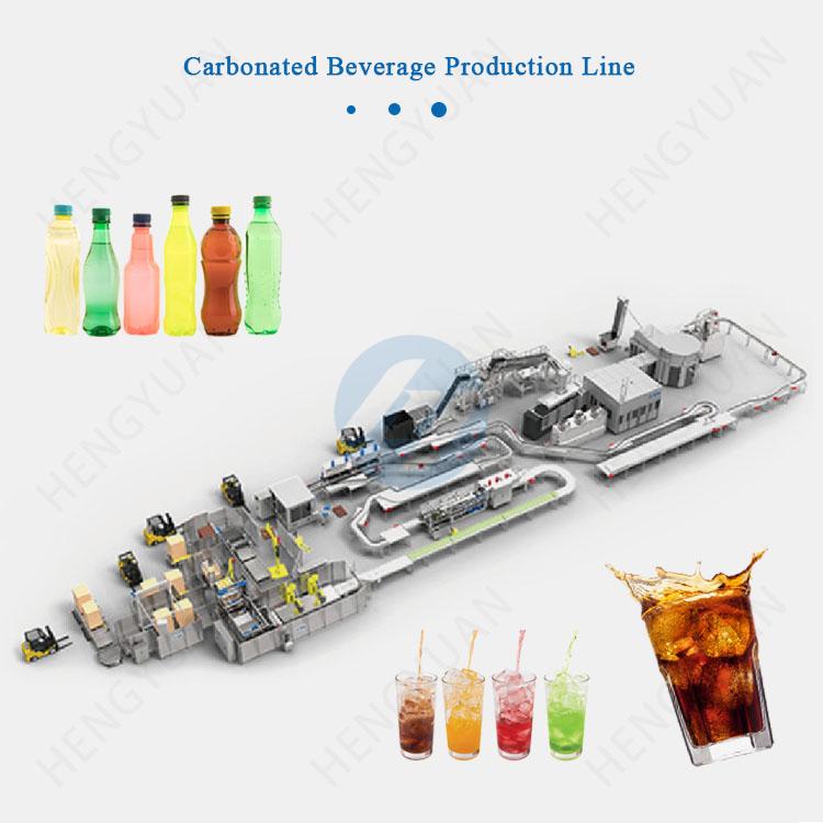 3in1 Carbonated Beer PET Bottle Rinsing Filling Capping Machine