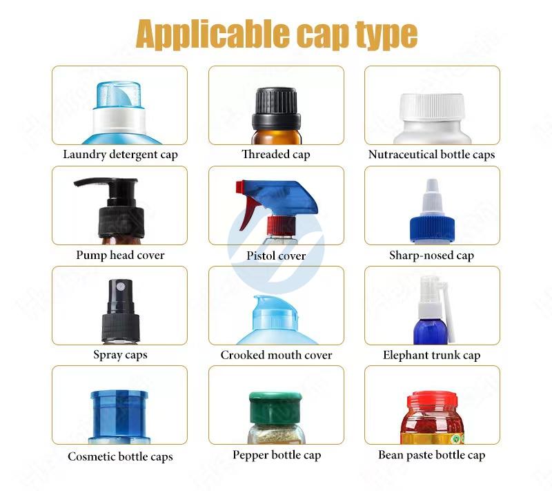 Automatic Bottle Trigger Lid Screwing Capping Machinery