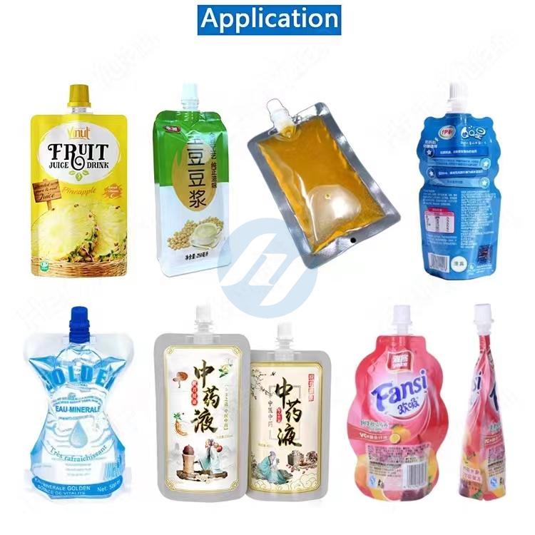 Peanut Butter Spout Pouch Automatic Filling and Capping Machine