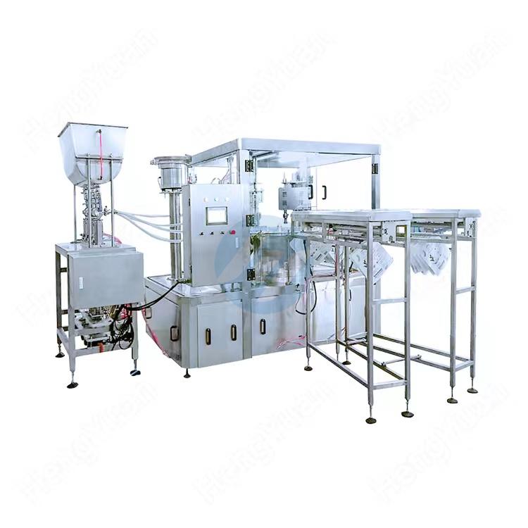 HYRFC-A Water Spout Pouch Automatic Filling and Capping Machine
