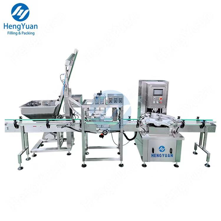 HYSC-X30 Automatic Glass Jars Vacuum Capping Machinery