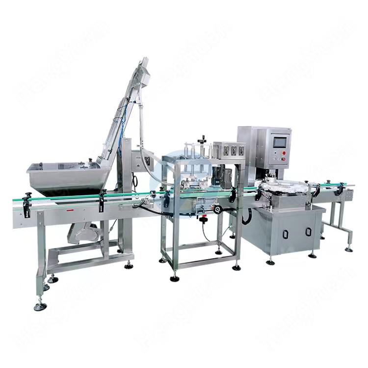 Automatic Jam Glass Jars Vacuum Capping Machine