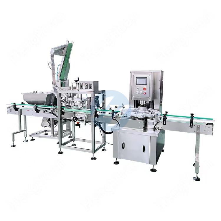 Automatic Honey Glass Jars Vacuum Capping Machine