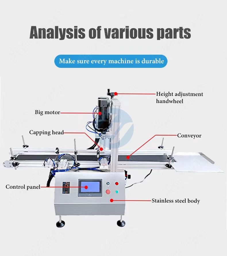 HYXG-4CT Automatic Bottle Capping Machine