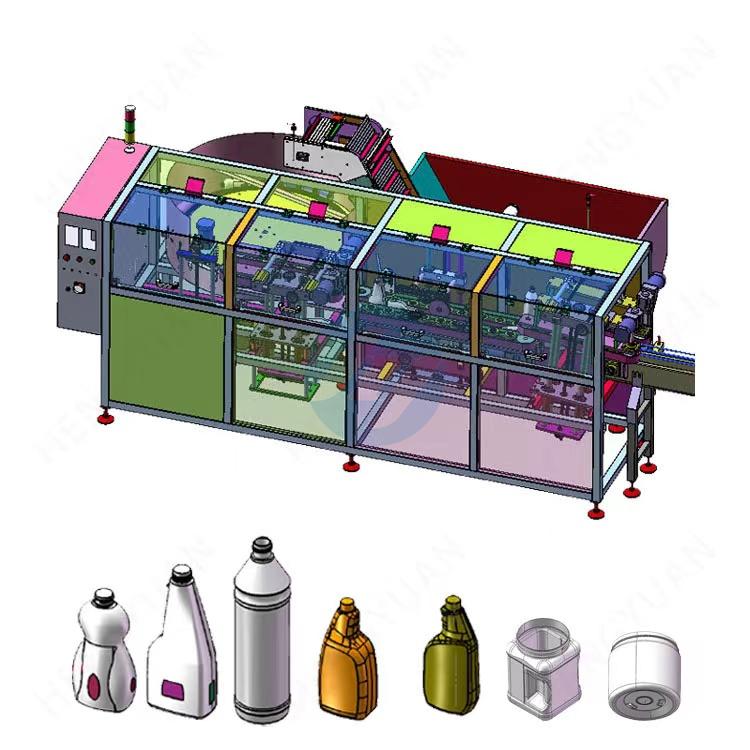 Automatic Belt Type Hook Claw Bottle Unscrambler 3D