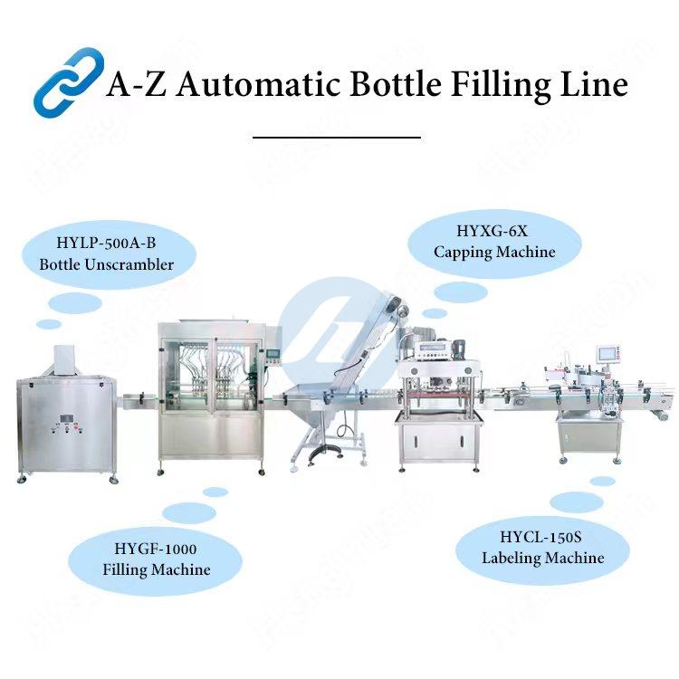 Automatic Bottle Filling Line