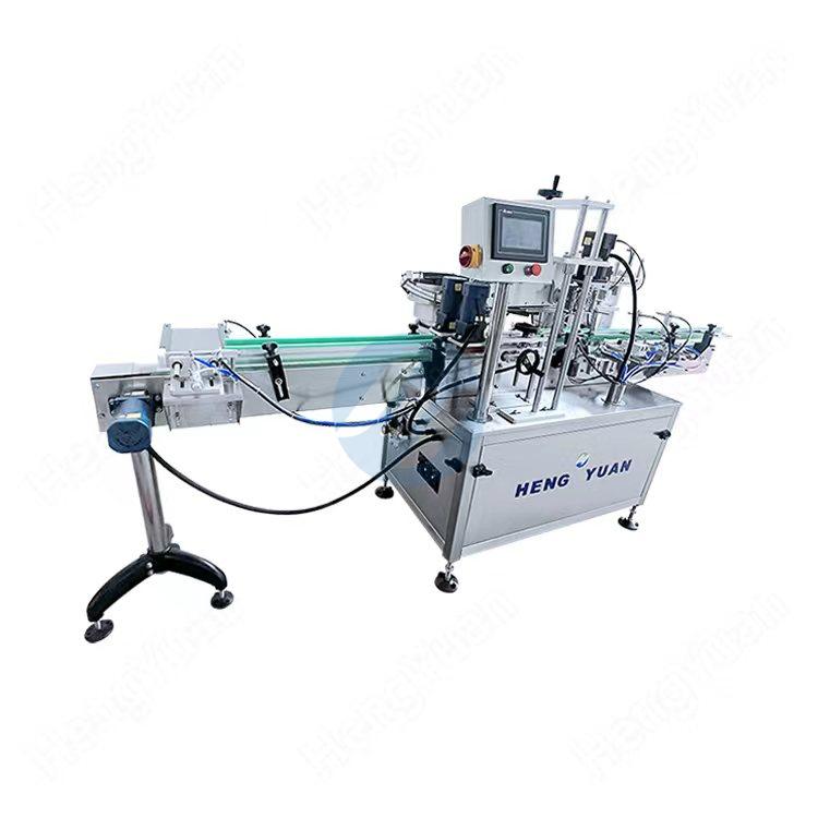 Automatic Snap-on Lid Bottle Capping Machine for Body Wash, Shampoo, etc.