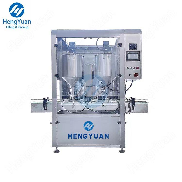 HYAP-S1000-2 Automatic Servo Piston Two Heads Bottle Filler