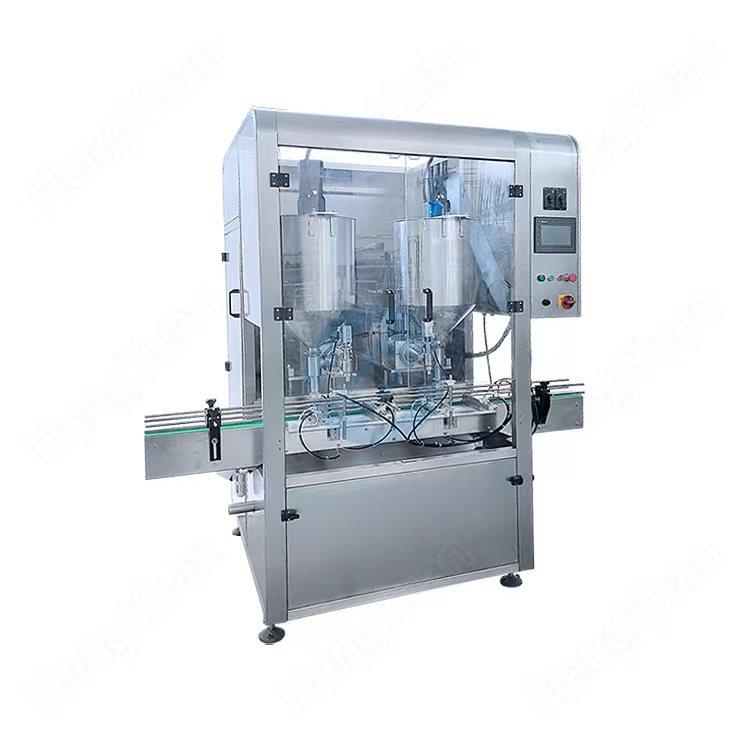 HYAP-S1000-2 Automatic Servo Piston Two Heads Glass Jar Filling Machine