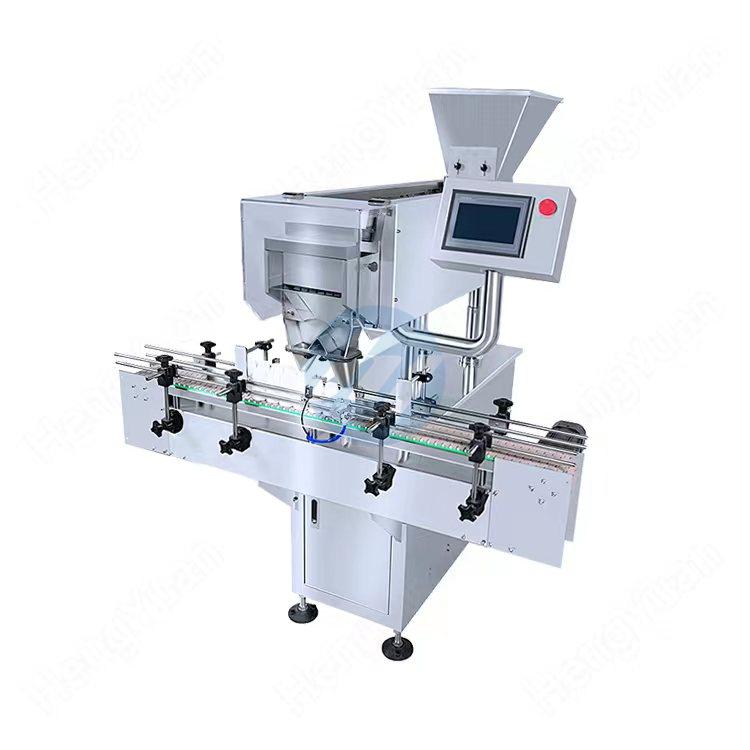 Automatic Electronic Tablets Counting Two Heads Filler