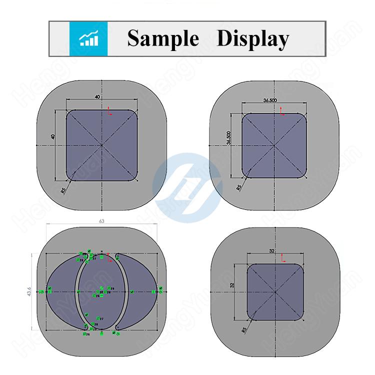 HY-SPL-01 Packaging size diagram of laundry beads