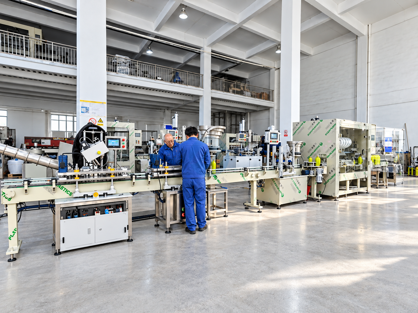 HENGYUAN packaging machinery manufacturing workshop