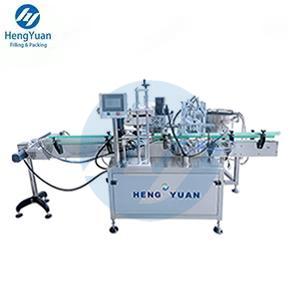 HYYG-600 Automatic Linear Fetching Lid Pressing-down Capping Machine to SV Labs Company From US