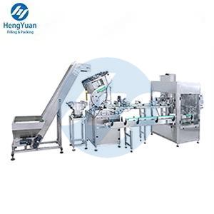 HYFK-100 Automatic Trigger Spray Lids Single Head Bottle Capping Machine To LH Company From Netherlands