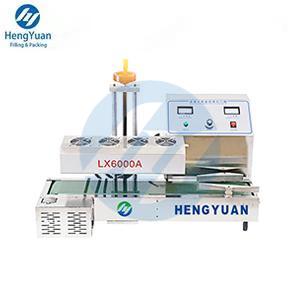 LX6000A Automatic Bottle Mouth Aluminum Foil Induction Seaing Machine To StardustColors SAS Company from France