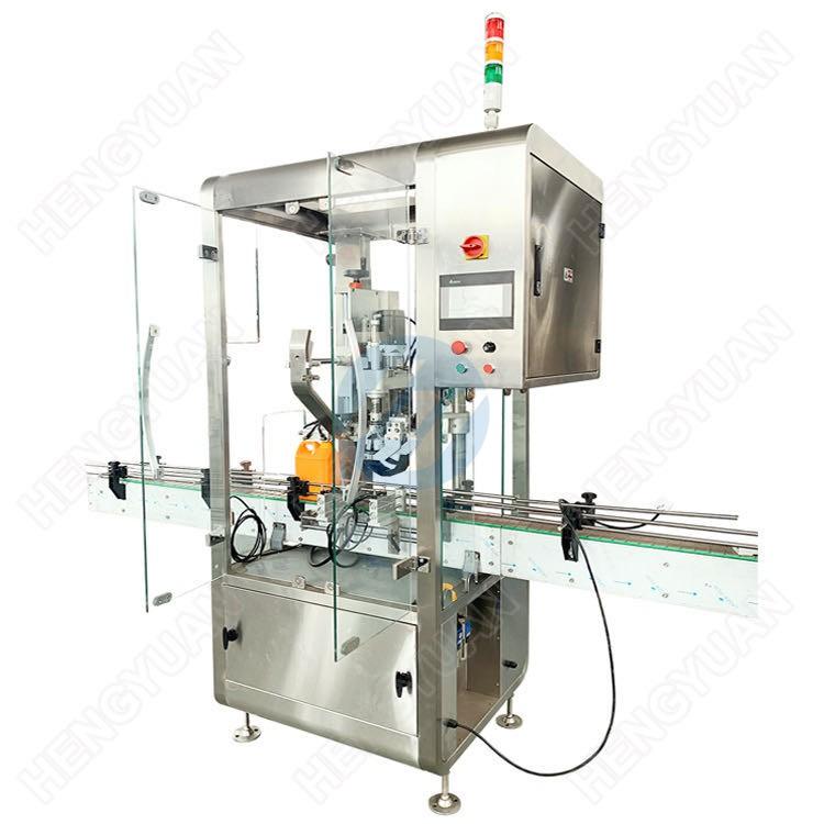 Automatic High-accuracy Fetching Type Single-head Capping Machine