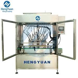Automatic Linear Structure Gravity Type Free Flowing Liquid Bottle Filling Machine Automatic Linear Structure Gravity Type Free Flowing Liquid Bottle Filling Machine