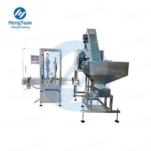Automatic Pump Lid Bottle Putting Machine