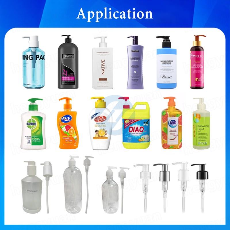 Automatic Pump Lid Bottle Putting Machine