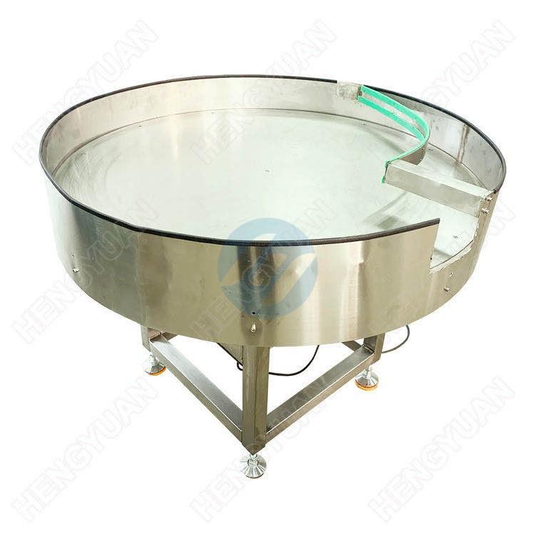 Automatic Round Rotary Bottle Collecting Turntable Machine 