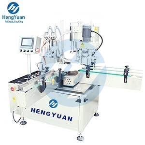 Automatic Star wheel Type Liquid Filling Capping Machine