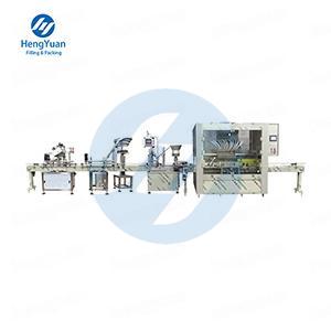 Automatic Toilet Bowl Cleaner Bottle Filling Plugging Capping Machine Automatic Toilet Bowl Cleaner Bottle Filling Plugging Capping Machine