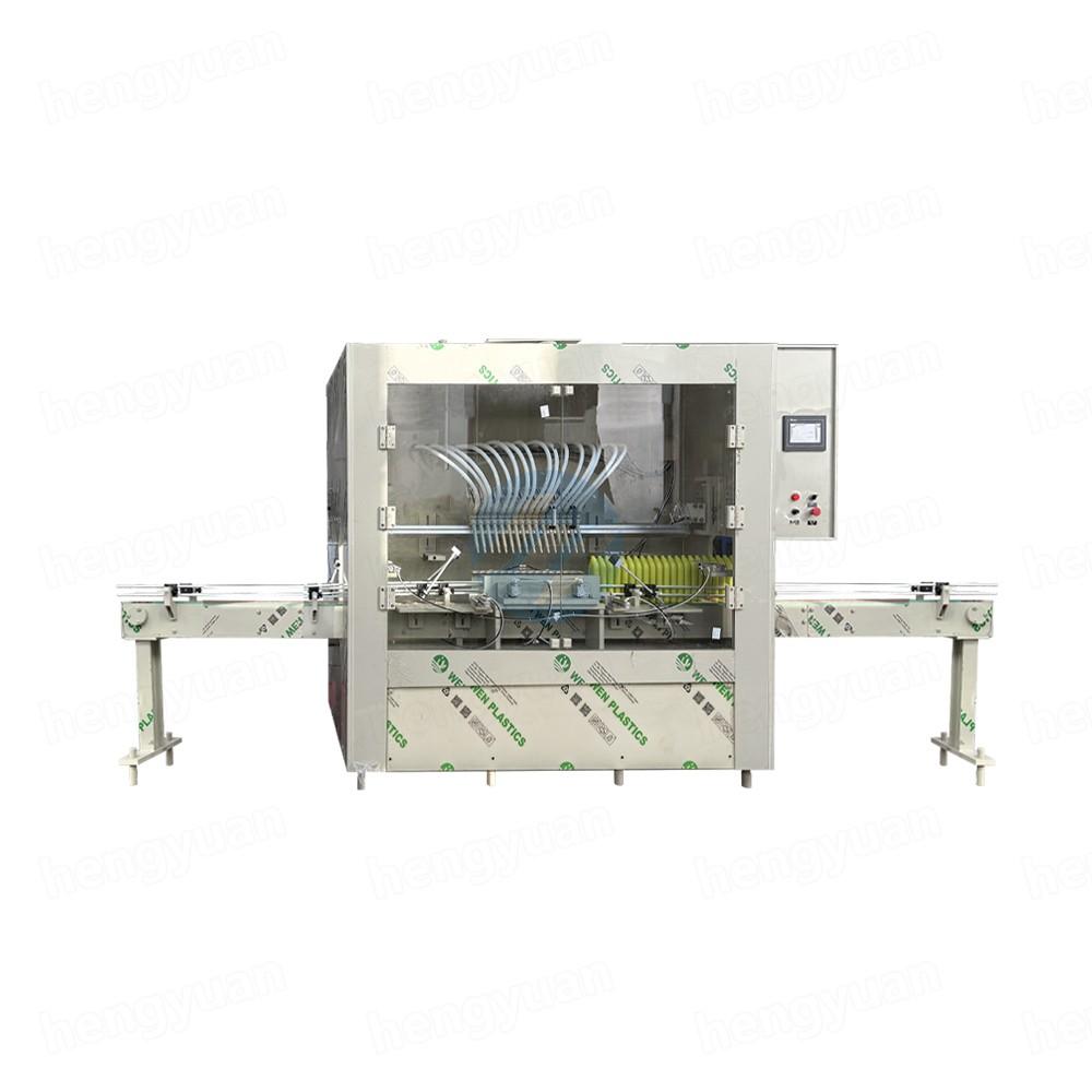 Automatic Toilet Bowl Cleaner Bottle Filling Plugging Capping Machine