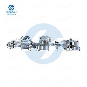 Automatic Trigger Lid Bottle Filling Line Automatic Trigger Lid Bottle Filling Line