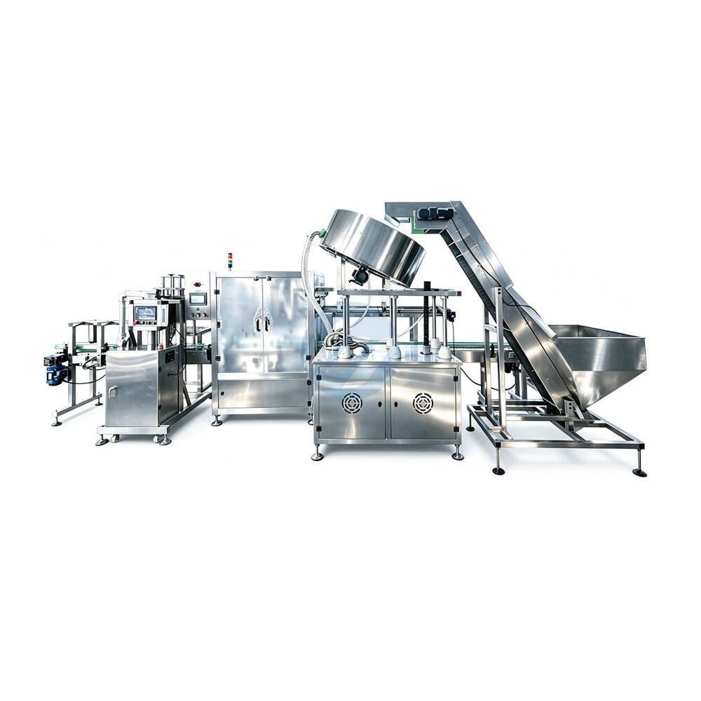 Automatic Trigger Lid Bottle Filling Line